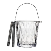 Imagem da oferta Balde para Gelo Diamond 1L Lyor de Vidro com Alça e Pegador para Servir Bebidas Mesa Posta Bar