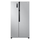 Imagem da oferta LG Geladeira Side by Side 519L 91 x 64,3 x 178,6 cm Inox Look Frost Free Inverter 2 Portas