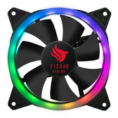 Imagem da oferta Kit Ventoinhas Pichau Gaming Feather Dual Ring RGB 3x120mm com Controle PGFEA-RGB
