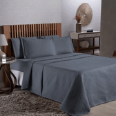 Imagem da oferta Kit Cobreleito Cama de Casal Padrão 6 Peças Com Travesseiros