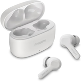 Imagem da oferta PHILIPS, Fone de Ouvido Sem Fio TWS, TAT1109WT00, Bluetooth, Com Microfone, Até 24 horas de bateria, Branco