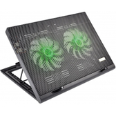 Imagem da oferta Cooler Para Notebook Warrior Power Gamer Led Verde Luminoso - AC267
