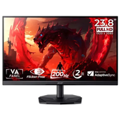 Imagem da oferta Monitor Gamer Acer Nitro 23.8 200hz 2ms FHD HDMI VA KG241Y-X3Bip Preto