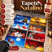 Imagem da oferta Tapete de Natal Porta de Entrada Antiderrapante 40x60 Enfeite Natalino Passadeira de Natal