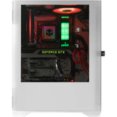 Imagem da oferta Gabinete Gamer Riotoro Mid Tower Vidro Temperado ATX White Sem Fonte Com 1 Fan CR120TGW