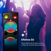 Imagem da oferta Caixa De Som Philips Tax5509 Party Speaker - Preta