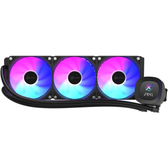 Imagem da oferta Water Cooler Kalkan Aura Digital 360mm Preto ARGB Display LCD para Monitoramento Bomba
