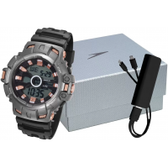 Imagem da oferta Relógio Masculino Speedo Digital - 81197G0EVNP2K1 Preto com Acessório