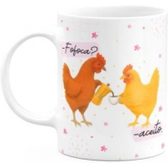 Imagem da oferta JPS INFO, Caneca Divertida Amizade - Fofoca? Aceito - 325ml