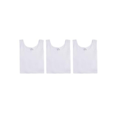 Imagem da oferta Kit Com 3 Regatas Masculinas Básicas Slim - Branco