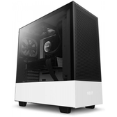 Imagem da oferta Gabinete Gamer NZXT H511 Flow MId Tower com FAN, Lateral em Vidro Temperado - CA-H52FW-11