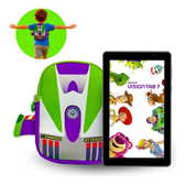Imagem da oferta Tablet Infantil Positivo Vision TAB 7 Toy Story Disney 3GB RAM 64GB (expansível até 512GB) Octa-Core Tela 7” Wi-fi Android 14 Go, acompanha Mochil