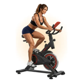 Imagem da oferta Bicicleta Ergométrica Spinning Cardio E Musculação Preto E Vermelho Nao Se Aplica