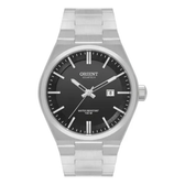 Imagem da oferta Relógio Solar Orient MBSS1493 P1SX Analógico Preto Aço Inox Prateado 100m