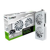 Imagem da oferta Placa de Video Palit GeForce RTX 5060 WHITE OC 8GB GDDR7 128bit 3-DP e HDMI NE75060U19P1-GB2063M