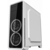 Imagem da oferta Gabinete Gamer ECO G561 Plus Mid Tower LED Branco 3 Fans - Gamemax