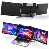 Imagem da oferta NOVANTE Monitor Portátil para Notebook Monitor Duplo 14" Polegadas USB-C FHD 1080P IPS Tela Portátil para Notebook