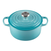Imagem da oferta Le Creuset Panela Redonda 16Cm Sig Azul Caribe