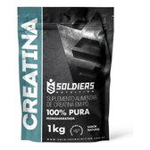 Imagem da oferta Creatina Monohidratada 1Kg Soldiers Nutrition 100% Pura Importada Alta Performance Músculo Treino