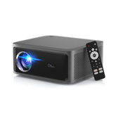Imagem da oferta Projetor Full HD 4K 1080P 1000 ANSI Netflix Oficial Foco Automático Cinema em Casa com Alto-Falante e Remoto GOKOCO