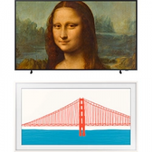 Imagem da oferta Smart TV Samsung The Frame 2022 50" QLED 4K LS03B + Moldura Para Smart TV 50" The Frame Branco