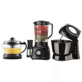 Imagem da oferta Conjunto Especial Mondial KT-105 Espremedor Premium + Batedeira Prática + Liquidificador Turbo Power