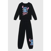 Imagem da oferta Conjunto Longo Infantil Brandili Stitch Preto