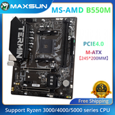 Imagem da oferta Placa Mãe Maxsun Terminator AMD B550m Duplo Canal DDR4 USB3.1 PCIE 4.0 AM4