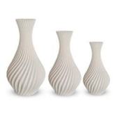 Imagem da oferta Vasos De Plantas Artificais - Jarro Espiral - Decoração Sala