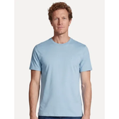Imagem da oferta Camiseta Aramis Masculina Basic Lisa Azul Pastel