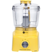 Imagem da oferta Mini Processador Fun Kitchen Multitop 1 Velocidade + Pulsar Amarelo - 250W