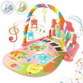 Imagem da oferta Tapete de Atividades Sensorial para Bebê 5 Mobiles e Piano Musical com Som e Luzes - ATENTU