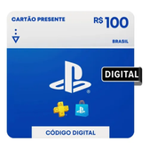 Imagem da oferta Sony PlayStation Store Gift Card R$ 100 (Digital)