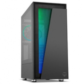 Imagem da oferta Gabinete NOX HUMMER BLASTER Mid Tower ARGB 1x Cooler Fan Lateral em Vidro Temperado Preto - NXHUMMERBLASTER