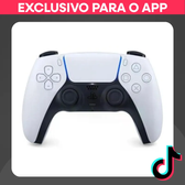 Imagem da oferta CONTROLE SEM FIO PS5 DUALSENSE BRANCO