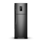 Imagem da oferta Geladeira Panasonic Bt71 Black Inox Look Duplex Frost Free 494 L Inverter A - Nr-bt71pv4ba