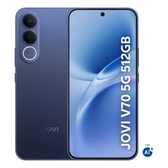 Imagem da oferta Smartphone JOVI V70 5G Câmera 200MP 512GB de Memória 16GB RAM (8GB + 8GB RAM expansível) Bateria de 7000mAh, Processador Octa-Core - Azul Safira