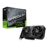 Imagem da oferta Placa de Video GeForce NVIDIA MSI RTX 5060 Ti 8GB Shadow 2x Oc Plus 8GB Gddr7 128 Bits - 912-V536-023