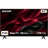 Imagem da oferta Smart TV Semp 43" 43S42R Full HD Roku