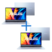 Imagem da oferta Notebook ASUS Vivobook 15 M1502YA-BQ966W Cool Silver + Notebook ASUS Vivobook 15 M1502YA-NJ611 Cool Silver