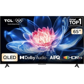 Imagem da oferta Smart TV TCL 65 Polegadas QLED 4K T6C WiFi Bluetooth Google TV Tela HVA e HDR10+ 65T6C