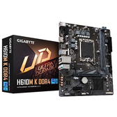 Imagem da oferta Gigabyte H610M K DDR4 Placa-Mãe Micro-ATX, Socket LGA 1700, DDR4, para Intel Core 12ª13ª14ª Geração