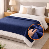 Imagem da oferta Kit 2 Cobertor Casal Manta Mantinha Cobertores Microfibra Soft Veludo 2,00x1,80 Mts Grossa Macia Coberta Quente Felpudo Inverno Anti-alérgico Baratos