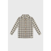 Imagem da oferta Camisa Infantil Coloritta Xadrez Bege