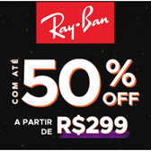 Imagem da oferta Até 50% de Desconto em óculos Rayban na eótica