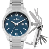 Imagem da oferta Kit Relógio Technos Masculino Classic Com Canivete 2115mpk/1a