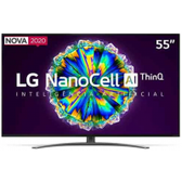 Imagem da oferta Smart TV LED 55" LG 55NANO86 NanoCell IPS Wi-Fi Bluetooth 120Hz - 55NANO86SNA