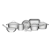 Imagem da oferta Jogo De Panelas Tramontina Inox Allegra 7 Peças + Pegador