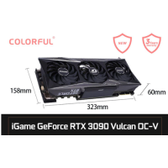 Imagem da oferta Placa de Vídeo Colorful Igame Geforce RTX 3090 Vulcan OC
