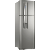 Imagem da oferta Geladeira/Refrigerador Electrolux 382L Inox Top Freezer Com Dispenser De Água - TW42S